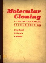 MOLECULAR CLONING A LABORATORY MANUAL SECOND EDITION 1