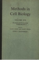 METHODS IN CELL BIOLOGY VOLUME XVI CHROMATIN AND CHROMOSOMAL PROTEIN RESEARCH.I