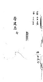 莆田县志卷 营建志