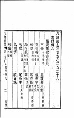 八旗通志初集 第228-231卷