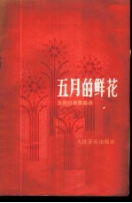五月的鲜花 五四以来歌曲选