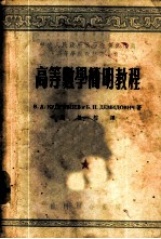 高等数学简明教程