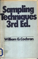 SAMPLING TECHNIQUES THIRD EDITION