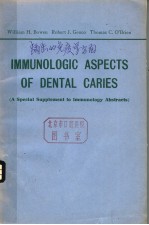 IMMUNOLOGIC ASPECTS OF DENTAL CARIES (A SPECIAL SUPPLEMENT TO LMMUNOLOGY ABSTRACTS)