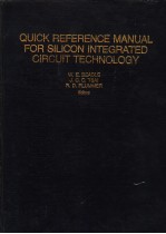QUICK REFERENCE MANUAL FOR SILICON INTEGRATED CIRCUIT TECHNOLOGY