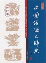 中国俗语大辞典 袖珍本