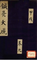 针灸大成 甲戌 卷9
