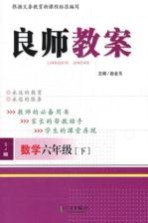良师教案 数学 六年级 下 苏教版