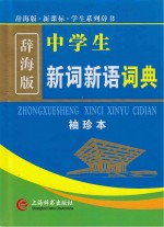 辞海版·新课标·中学生新词新语词典