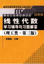 线性代数学习辅导与习题解答 理工类 简明版