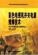 彩色电视机开关电源维修技术 电子电器应用与维修专业