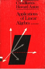 APPLICATIONS OF LINEAR ALGEBRA SECOND EDITION