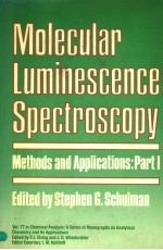 MOLECULAR LUMINESCENCE SPECTROSCOPY METHODS AND APPLICATIONS:PART 1