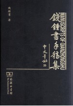 钱钟书手稿集 中文笔记 20