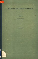 METHODS IN CANCER RESEARCH VOLUME X