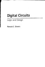 DIGITAL CIRCUITS LOGIC AND DESIGN