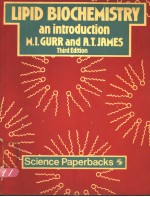 LIPID BIOCHEMISTRY:AN INTRODUCTION THIRD EDITION
