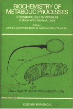 BIOCHEMISTRY OF METABOLIC PROCESSES