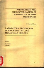 PREPARATION AND CHARACTERISATION OF MAMMALIAN PLASMA MEMBRANES