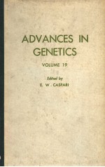 ADVANCES IN GENETICS VOLUME 19