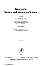 PROGRESS IN SURFACE AND MEMBRANE SCIENCE VOLUME 13