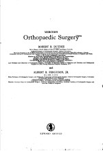 MERCER'S ORTHOPAEDIC SURGERY SEVENTH EDITION