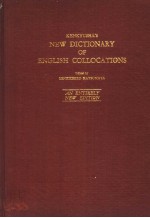 KENKYUSHA'S NEW DICTIONARY OF ENGLISH COLLOCATIONS AN ENTIRELY NEW EDITION