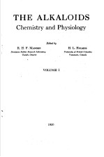 THE ALKALOIDS CHEMISTRY AND PHYSIOLOGY VOLUME 1