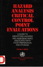 HAZARD ANALYSIS CRITICAL CONTROL POINT EVALUATIONS A GUIDE TO IDENTEFYING HAZARDS AND ASSESSING RIS