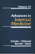 ADVANCES IN INTERNAL MEDICINE VOLUME 39