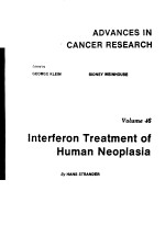 ADVANCES IN CANCER RESEARCH VOLUME 46
