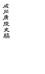 咸同广陵史稿 第4册
