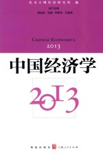 中国经济学 2013