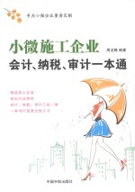 小微施工企业会计、纳税、审计一本通