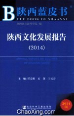 陕西蓝皮书 陕西文化发展报告 2014