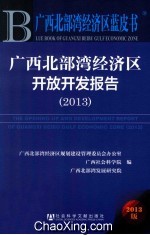 广西北部湾经济区蓝皮书 广西北部湾经济区开放开发报告