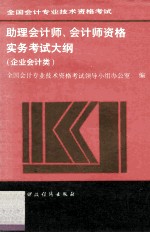 助理会计师、会计师资格实务考试大纲 企业会计类