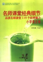 名师课堂经典细节:品读名师课堂119个经典魅力 小学语文卷