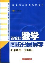 新教材数学同步分层导学 七年级 第一学期