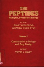 THE PEPTIDES ANALYSIS,SYNTHESIS,BIOLOGY VOLUME 7 CONFORMATION IN BIOLOGY AND DRUG DESIGN