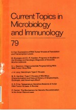 CURRENT TOPICS IN MICROBIOLOGY AND IMMUNOLOGY 79