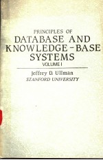 PRINCIPLES OF DATABASE AND KNOWLEDGE-BASE SYSTEMS VOLUME I