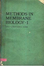 METHODS IN MEMBRANE BIOLOGY VOLUME 1