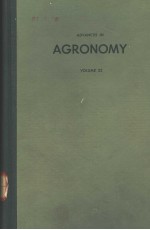 ADVANCES IN AGRONOMY VOLUME 22 PREPARED UNDER THE AUSPICES OF THE AMERICAN SOCIETY OF AGRONOMY