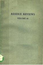 RESIDUE REVIEWS VOLUME 48