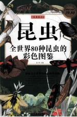 昆虫 全世界80种昆虫的彩色图鉴 超值白金版