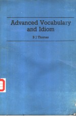 ADVANCED VOCABULARY