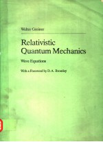RELATIVISTIC QUANTUM MECHANICS