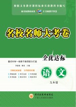 名校名师大考卷 语文 九年级