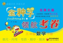 金种子 领航考卷 数学 三年级 下 北师大版